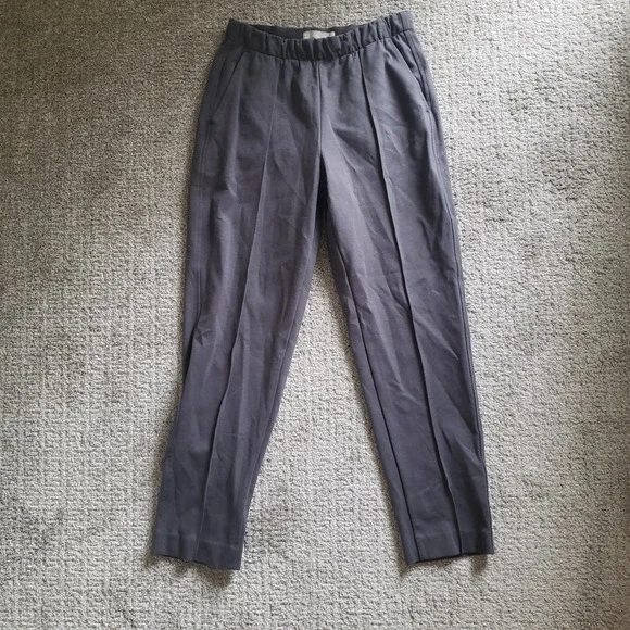 Everlane The Dream Pant Elastic Waist Pull On Career Casual Gray Size‎ 6 - Picture 2 of 11